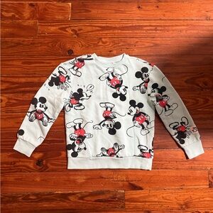 Disney 100 Mint and Red Sweatshirt